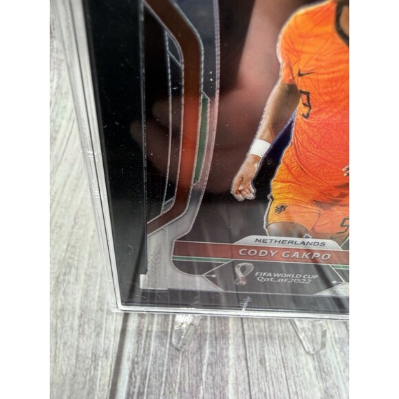 2022 PANINI PRIZM WORLD CUP #153 CODY GAKPO Rc SGC 9.5  Netherlands - Picture 5 of 9